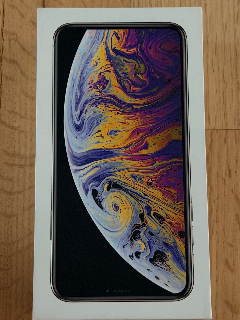 Apple IPhone XS Max Silver Box only